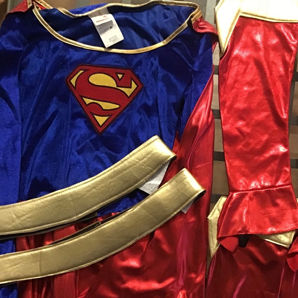 New Rubies Supergirl & New Extra Belts & Boot Tops